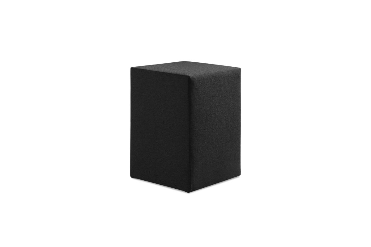 Beddenleeuw Hocker Zwart