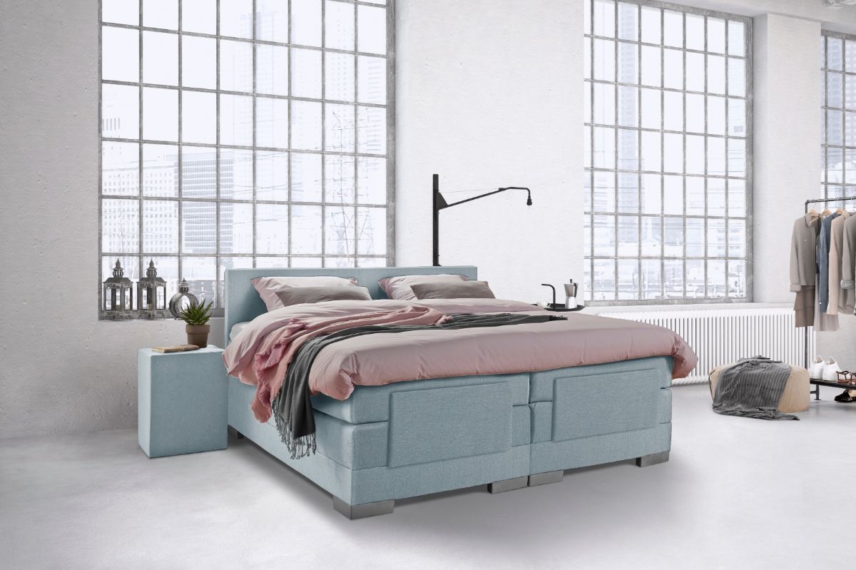 Beddenleeuw Hocker Blauw