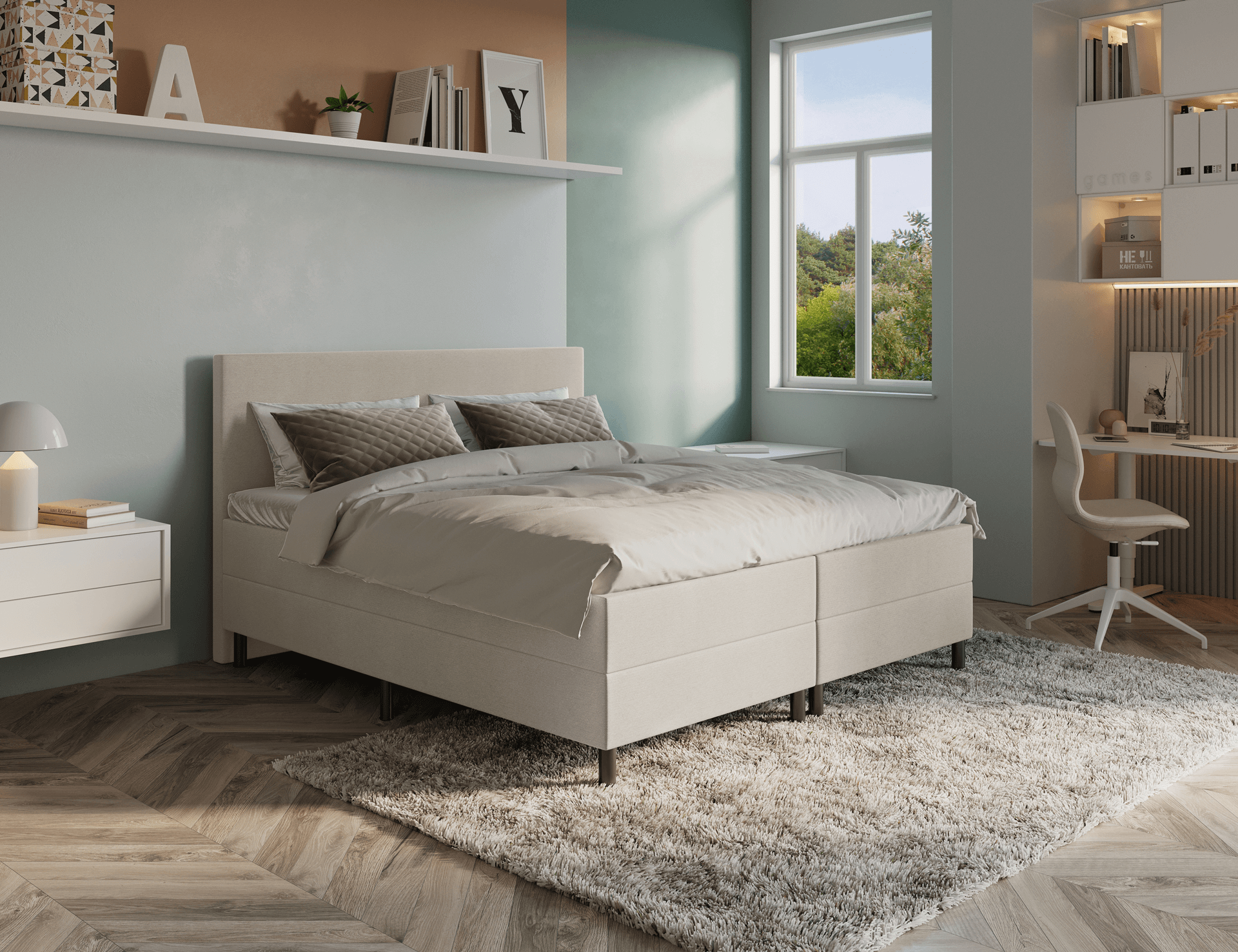 Kinderboxspring Bobby