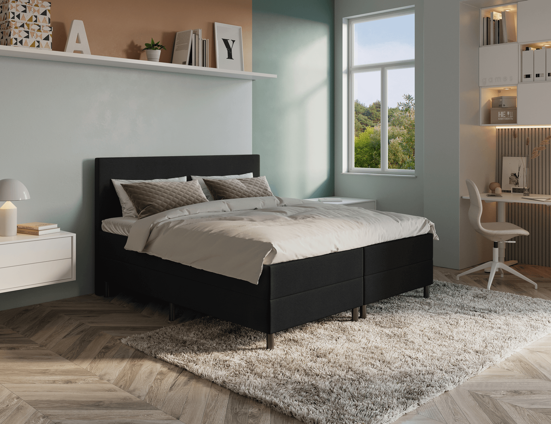 Kinderboxspring Bobby