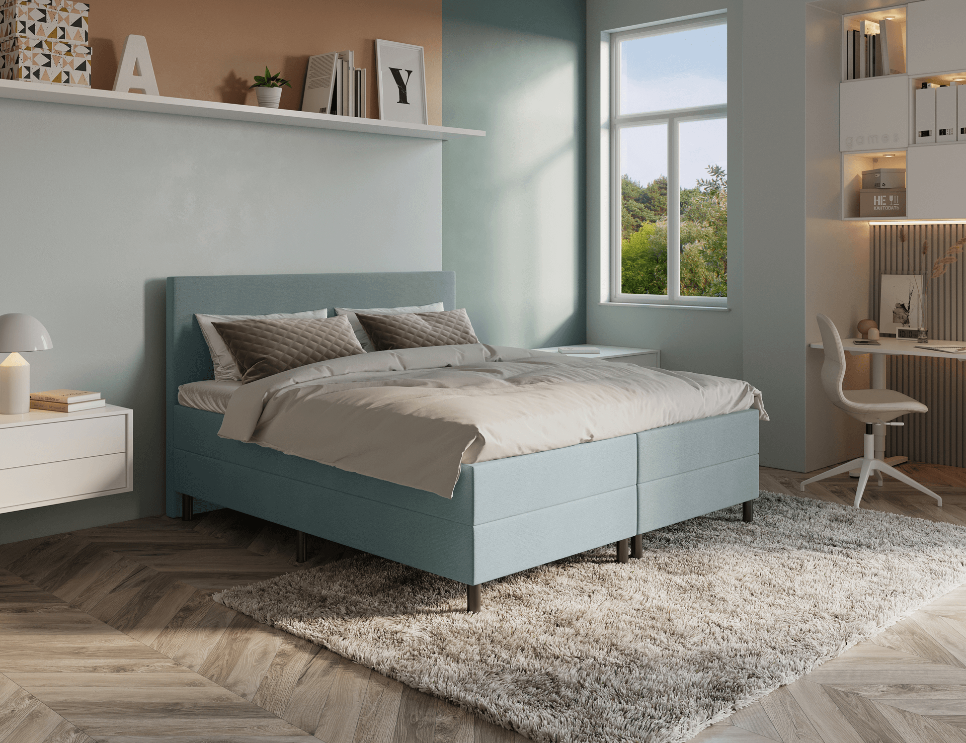 Kinderboxspring Bobby
