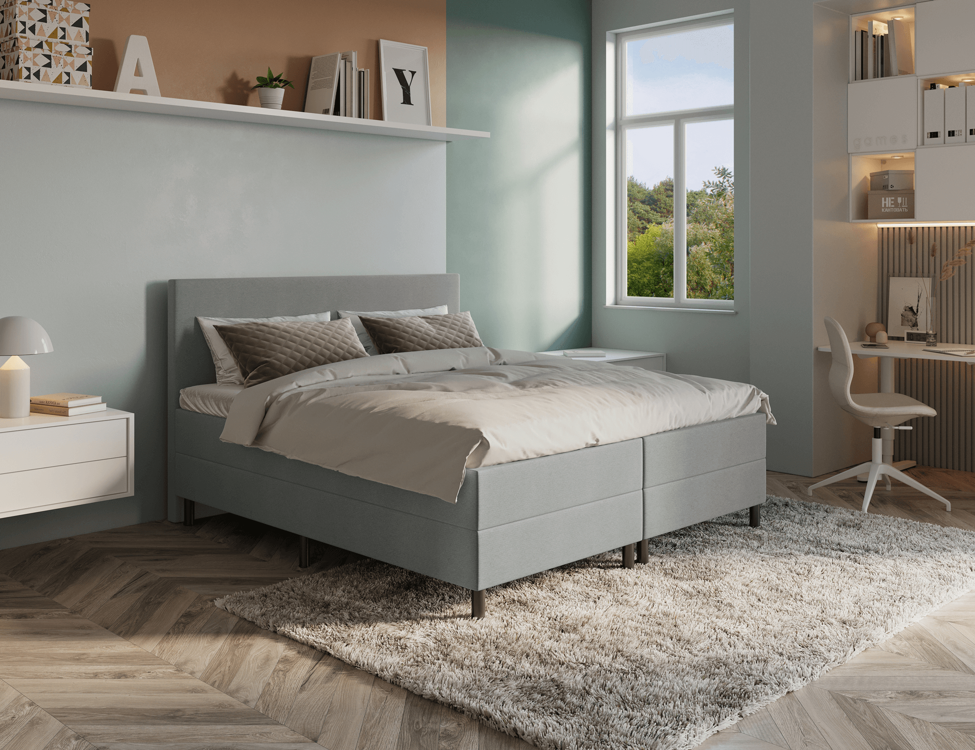 Kinderboxspring Bobby