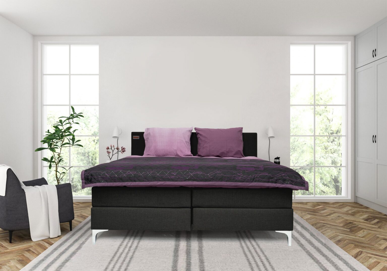 Boxspring Rome Beddenleeuw